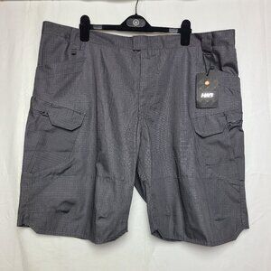 NWT HWB Mens Shorts Breathable Fabric Steel Gray Size 5XL P041